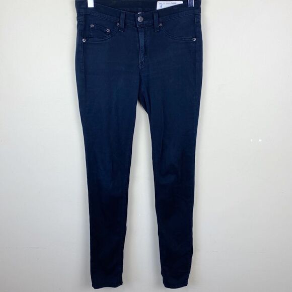 Rag & Bone Black Jean Leggings Size 27 - Picture 1 of 8